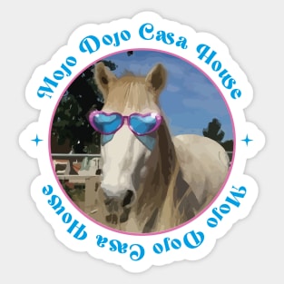 mojo dojo horse meme Sticker